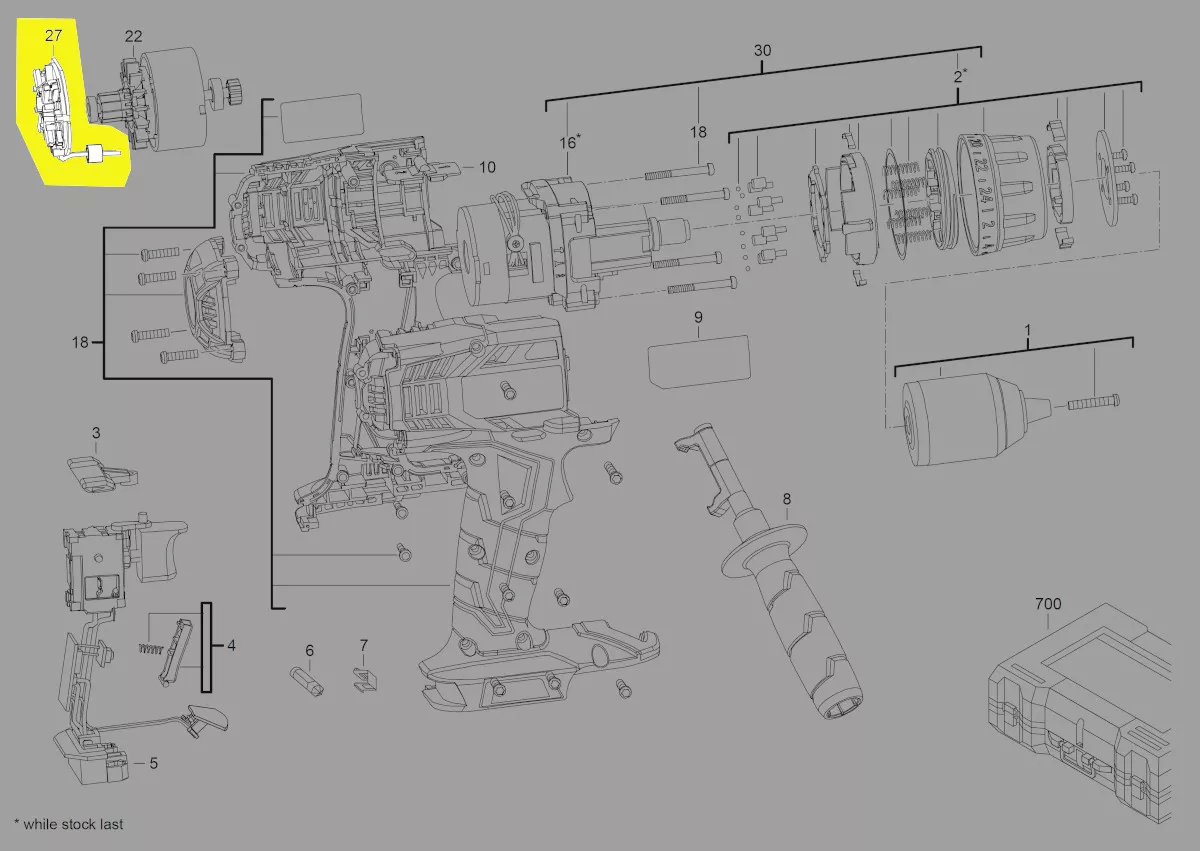 Balais charbon réf. 4931435086 AEG